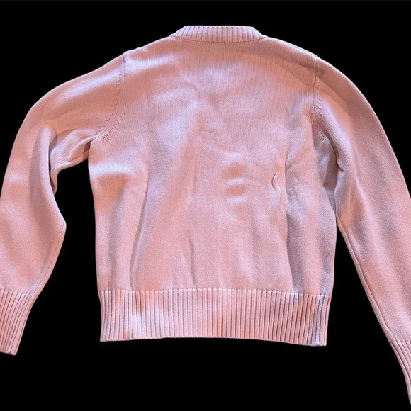 Spartina 449 Marlena Embroidered Cardigan Alabaster Palms - Picture 6 of 9